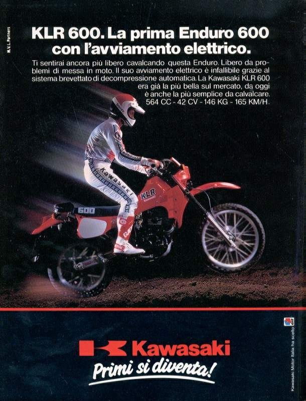 1986 klr 250